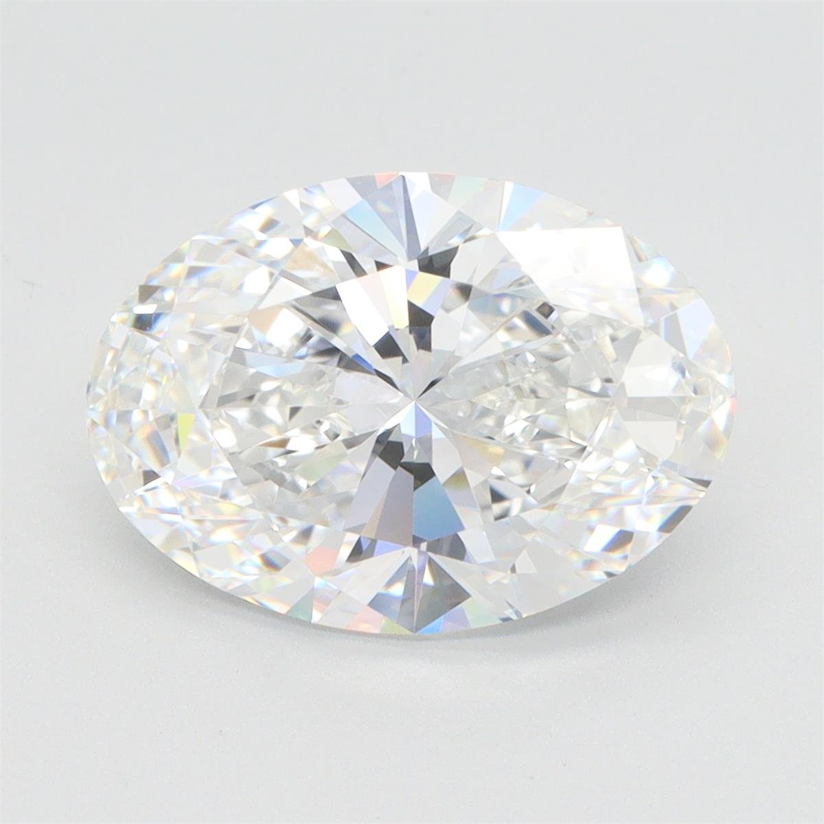 4.26ct E VVS1 Rare Carat Ideal Cut Oval Lab Grown Diamond