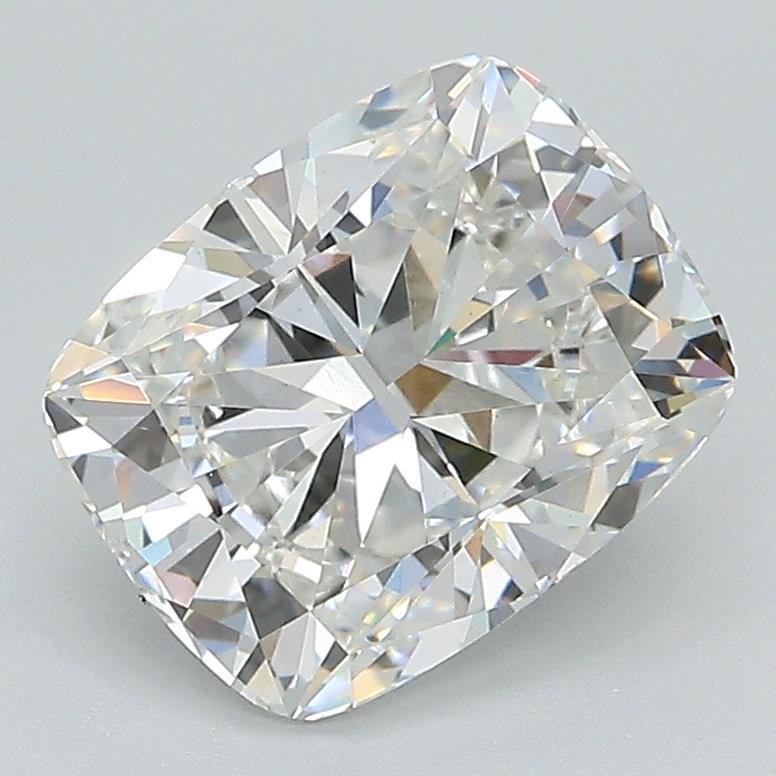 2.52ct F VS1 Very Good Cut Cushion Lab Grown Diamond