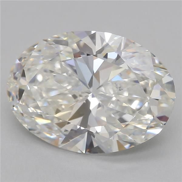 2.51ct F VVS2 Rare Carat Ideal Cut Oval Lab Grown Diamond
