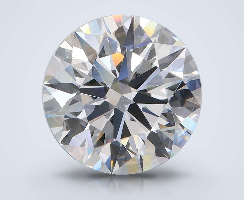 3.96 Carat Round Lab Diamond