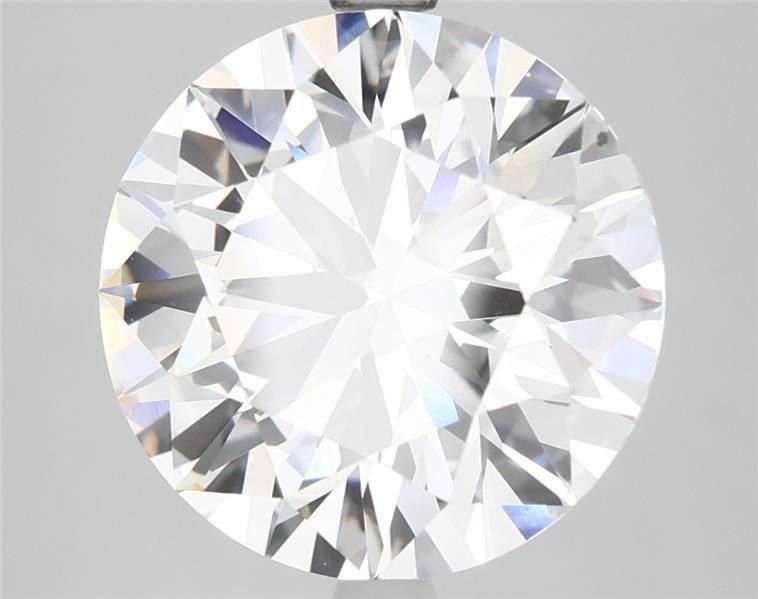 6.09ct F VS2 Excellent Cut Round Lab Grown Diamond