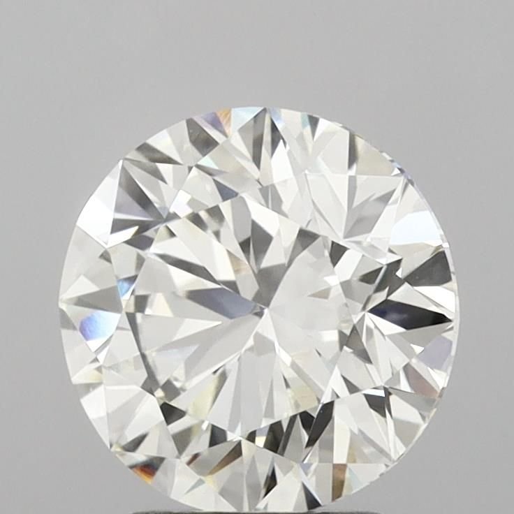 2.75ct H VVS2 Excellent Cut Round Lab Grown Diamond