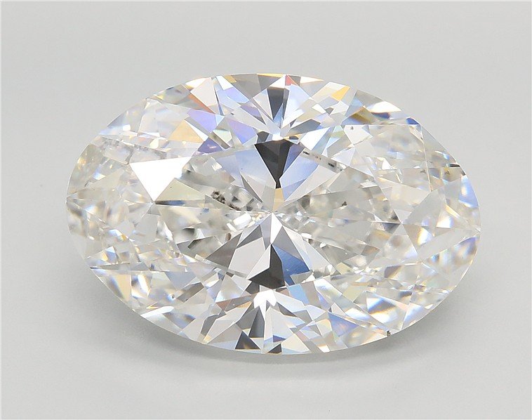 10.01ct F VS1 Very Good Cut Oval Lab Grown Diamond