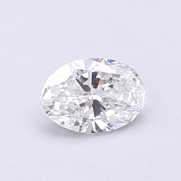 0.43ct D VVS1 Very Good Cut Oval Lab Grown Diamond