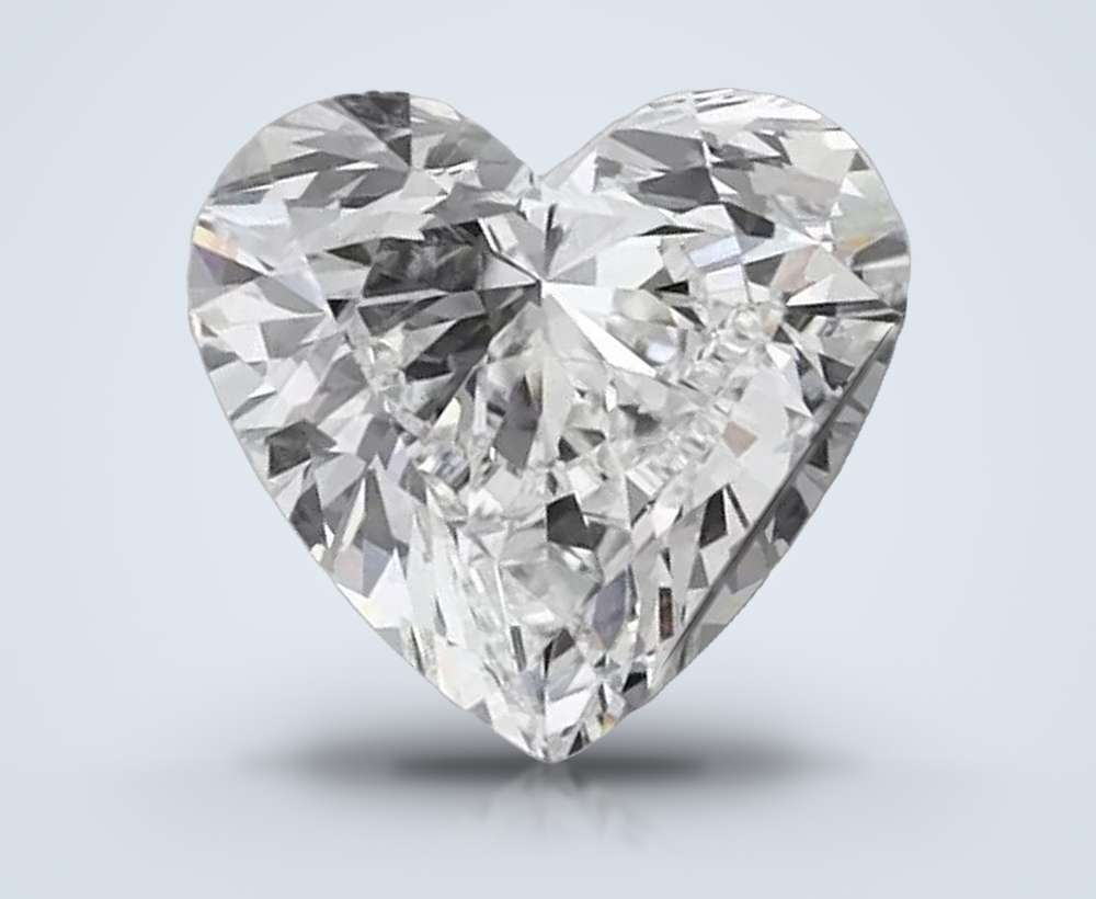 1.50 Carat Heart Lab Diamond