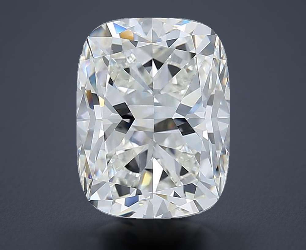 4.02 Carat Cushion Natural Diamond