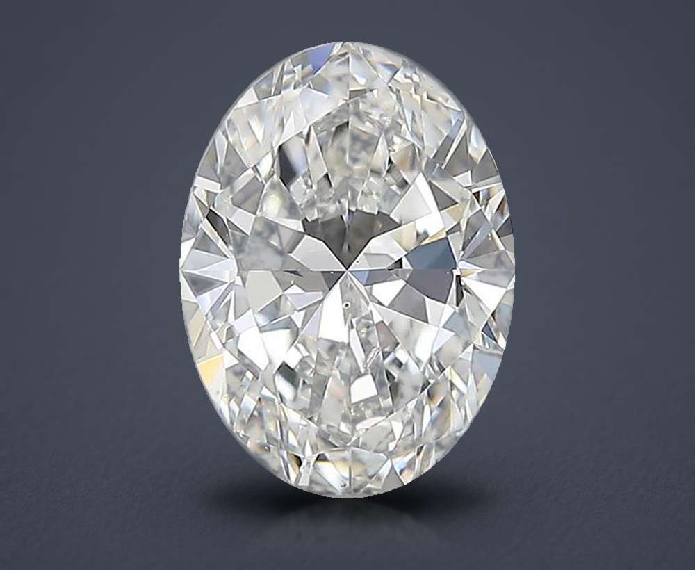 1.70 Carat Oval Natural Diamond