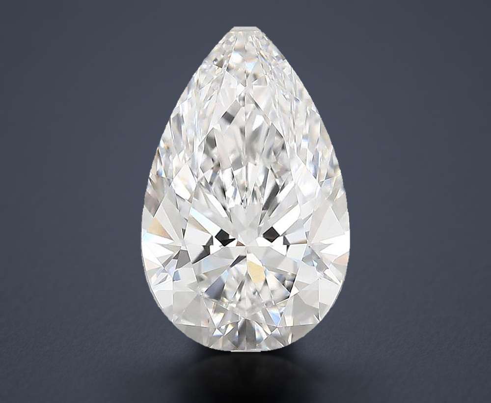 4.26 Carat Pear Lab Diamond