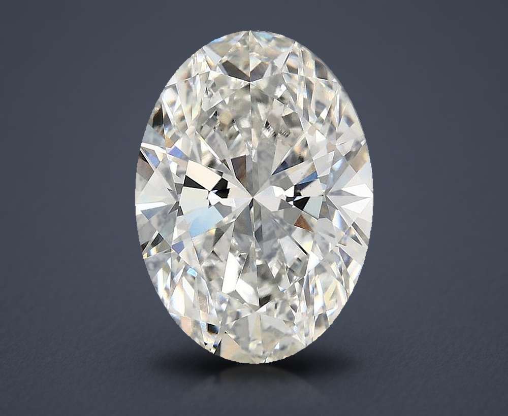 4.10 Carat Oval Lab Diamond