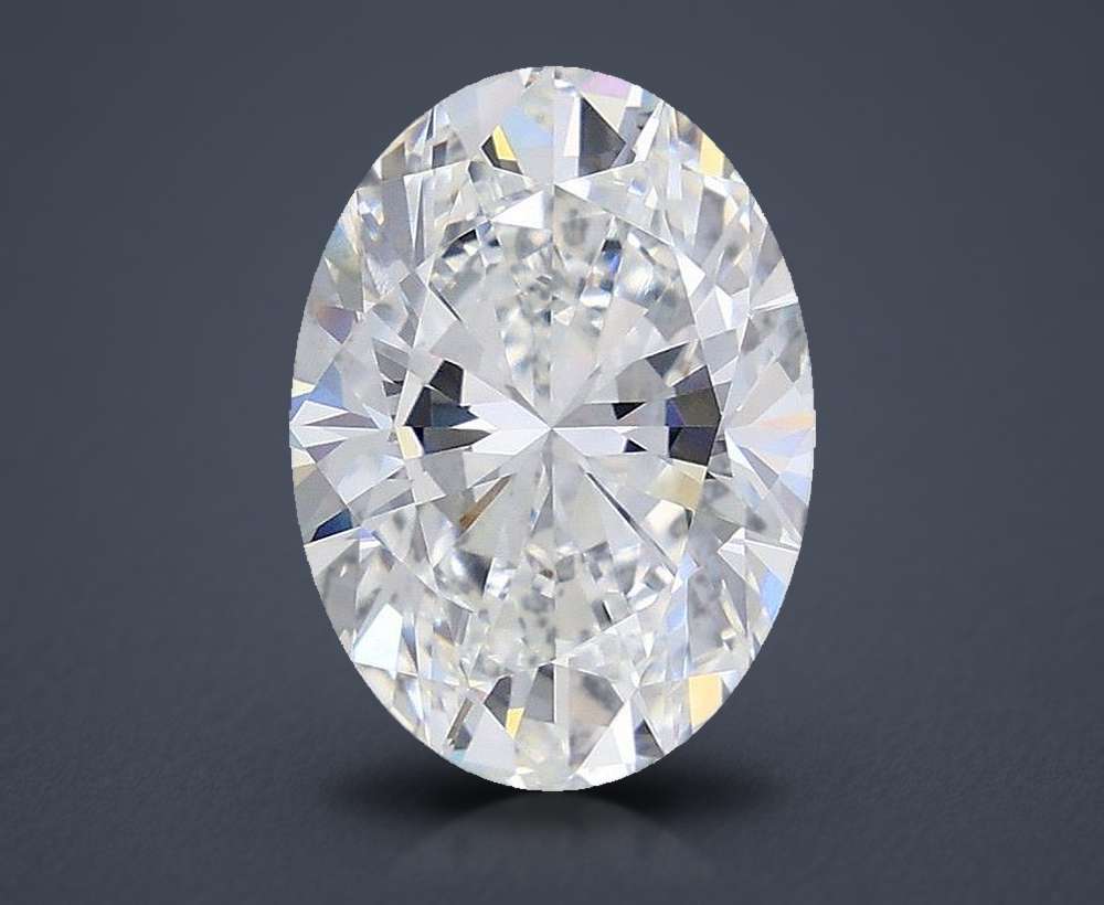 3.69 Carat Oval Lab Diamond