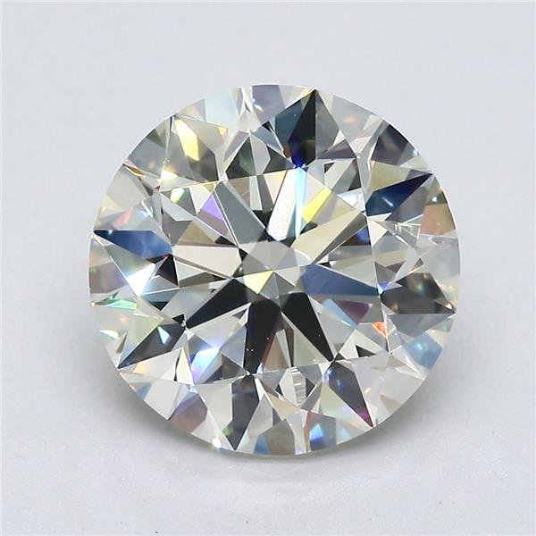 3.70ct I VVS1 Excellent Cut Round Diamond