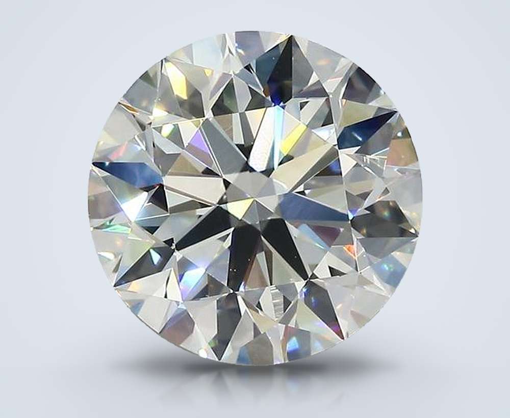 3.70 Carat Round Natural Diamond