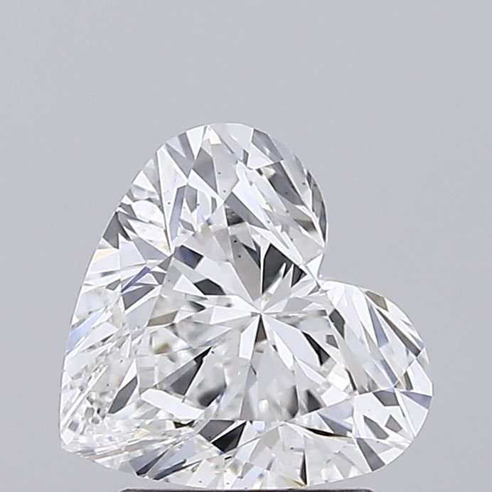 1.86ct F VS2 Rare Carat Ideal Cut Heart Lab Grown Diamond