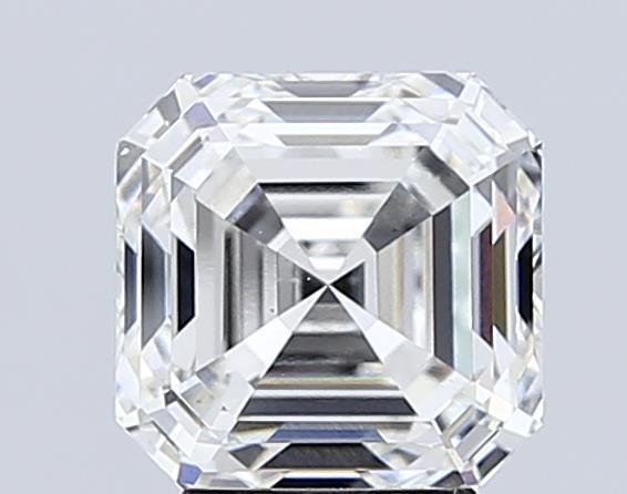 4.02ct F VS1 Rare Carat Ideal Cut Asscher Lab Grown Diamond