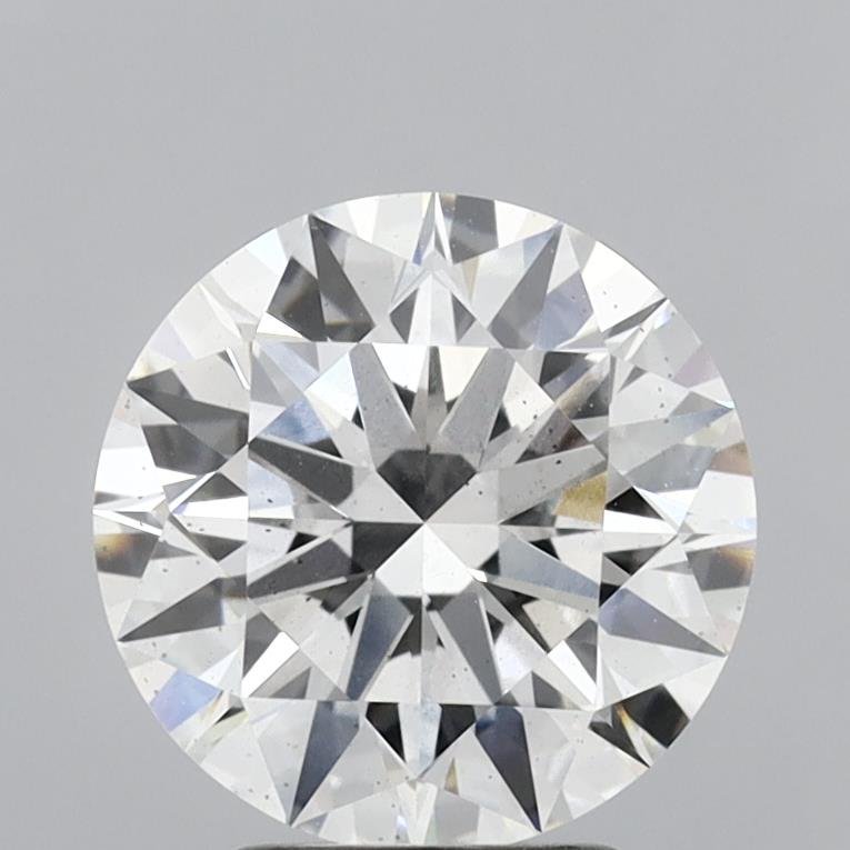 3.06ct E SI1 Rare Carat Ideal Cut Round Lab Grown Diamond