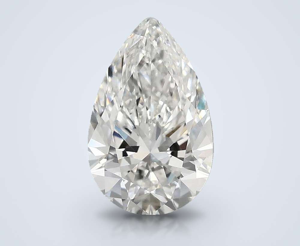 2.00 Carat Pear Lab Diamond