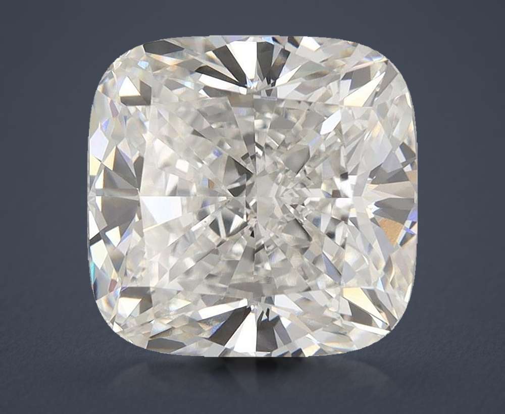 6.61 Carat Cushion Lab Diamond