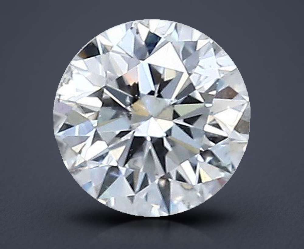 0.63 Carat Round Natural Diamond