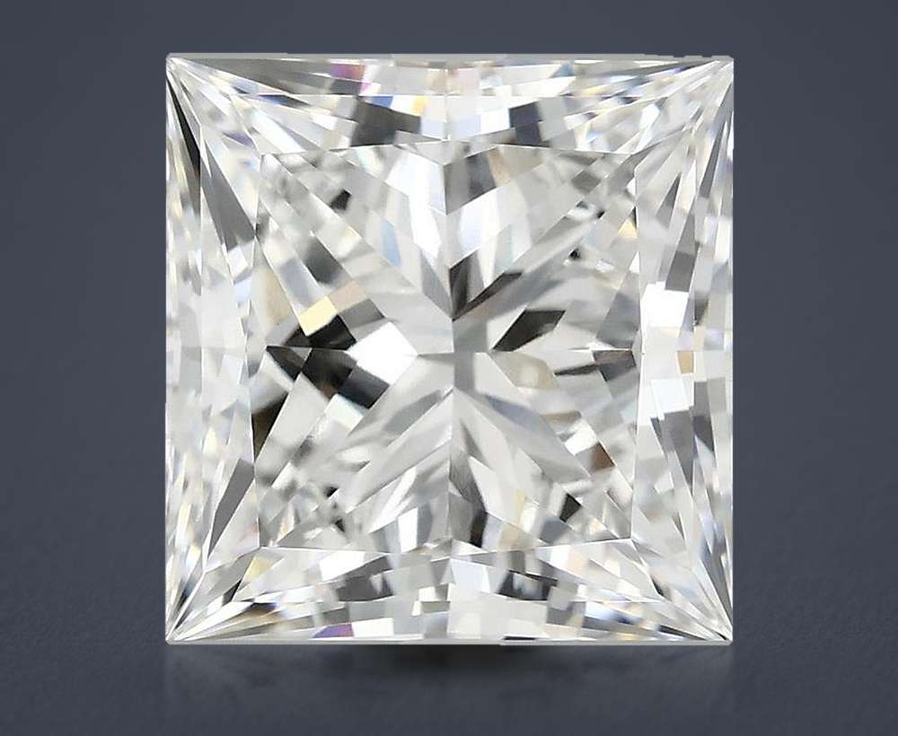 6.86 Carat Princess Lab Diamond
