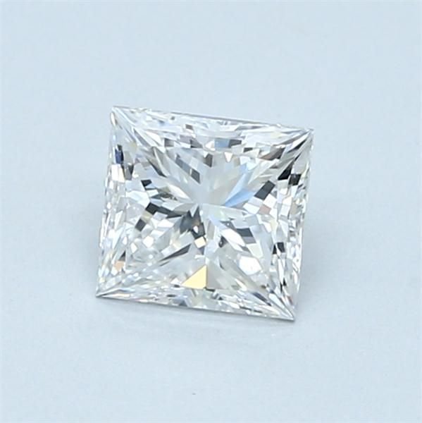 0.80ct D VS2 Rare Carat Ideal Cut Princess Diamond