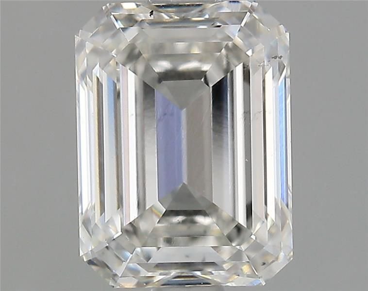 1.74ct G SI1 Rare Carat Ideal Cut Emerald Lab Grown Diamond