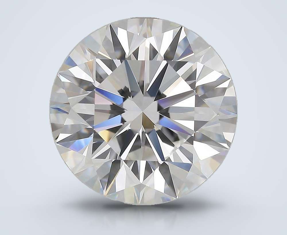 4.70 Carat Round Natural Diamond