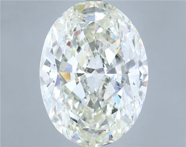 22.35ct J SI1 Very Good Cut Oval Diamond