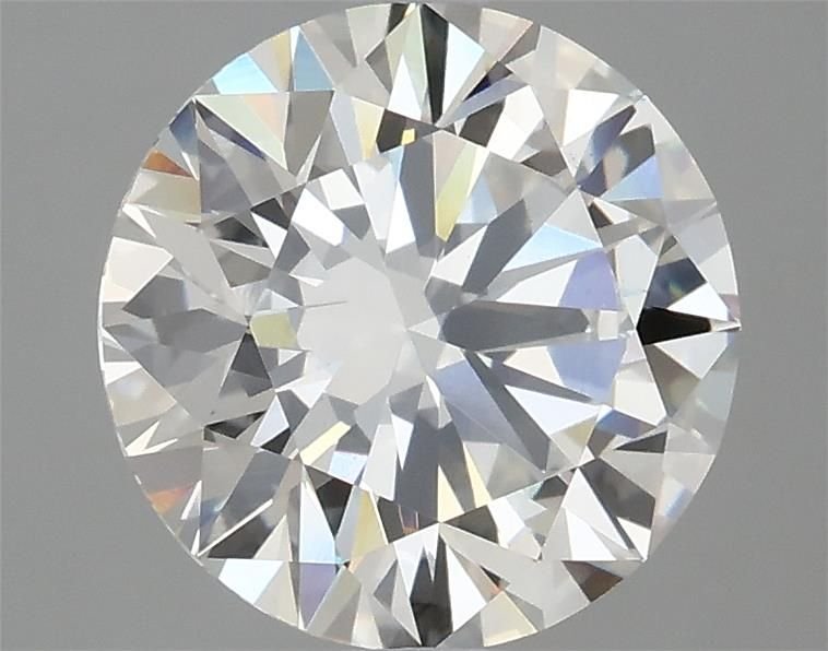 2.97ct H VS1 Excellent Cut Round Lab Grown Diamond