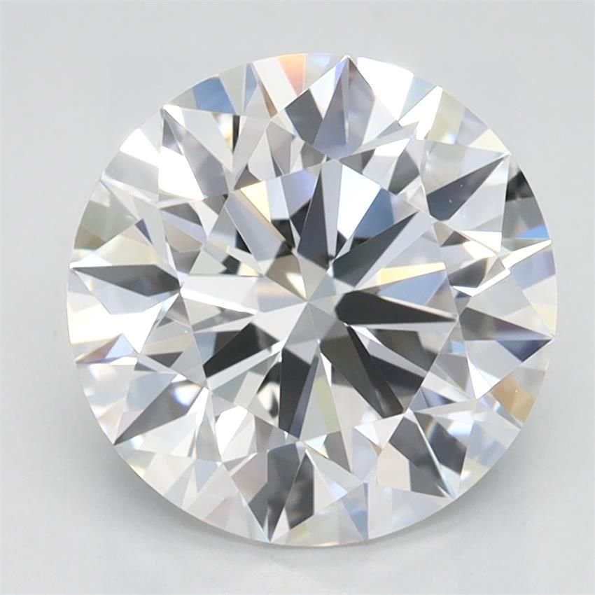 2.51ct D IF Rare Carat Ideal Cut Round Lab Grown Diamond
