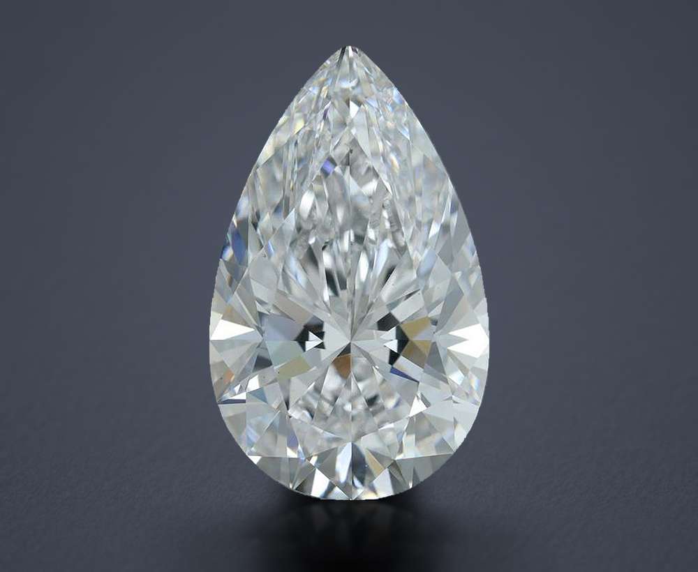 7.12 Carat Pear Lab Diamond
