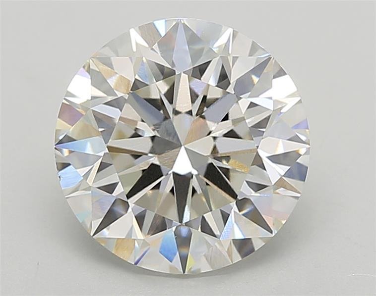 4.61ct G VVS2 Rare Carat Ideal Cut Round Lab Grown Diamond