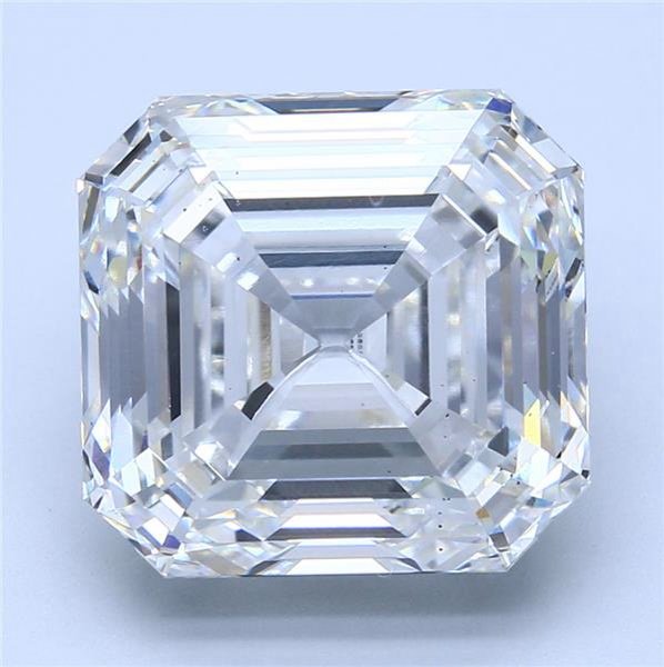 12.01ct G VS2 Rare Carat Ideal Cut Asscher Lab Grown Diamond