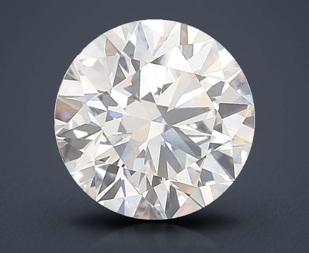 5.54 Carat Round Lab Diamond