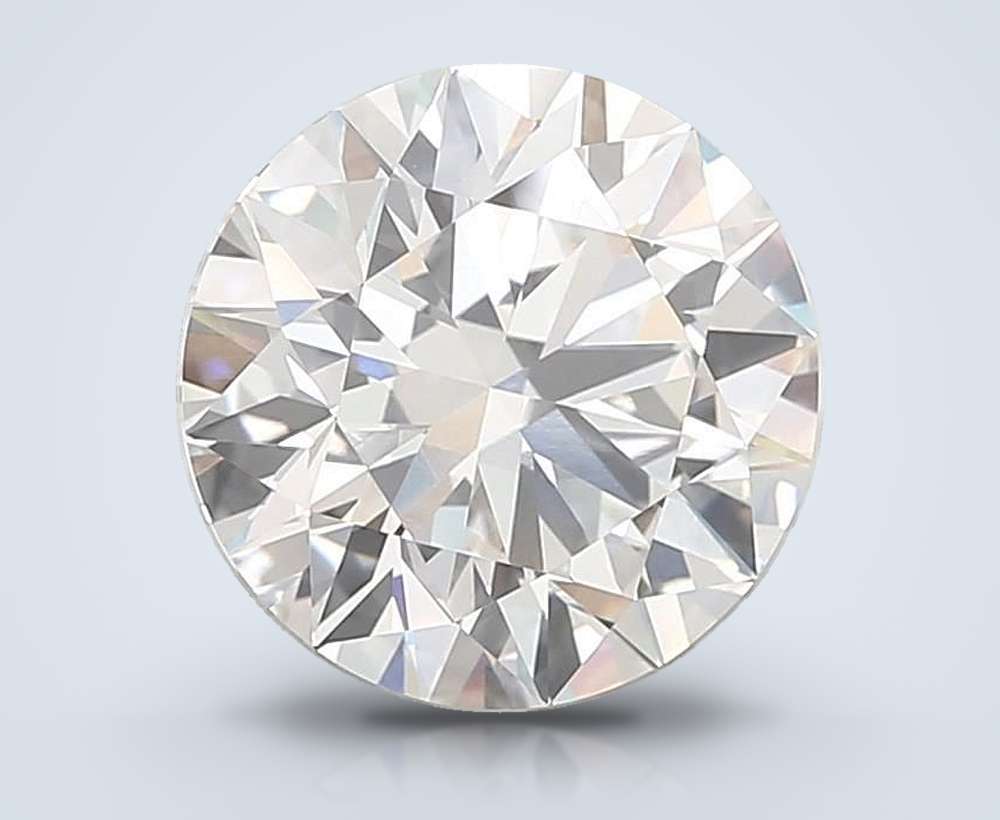 5.54 Carat Round Lab Diamond