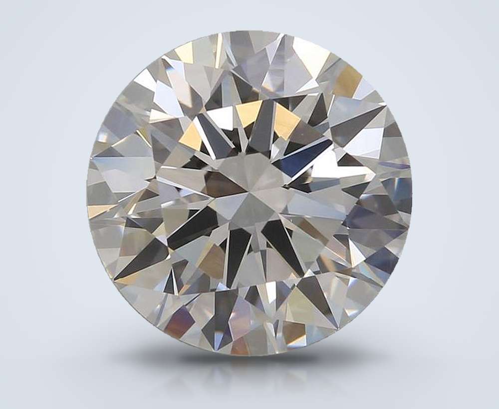 4.56 Carat Round Lab Diamond