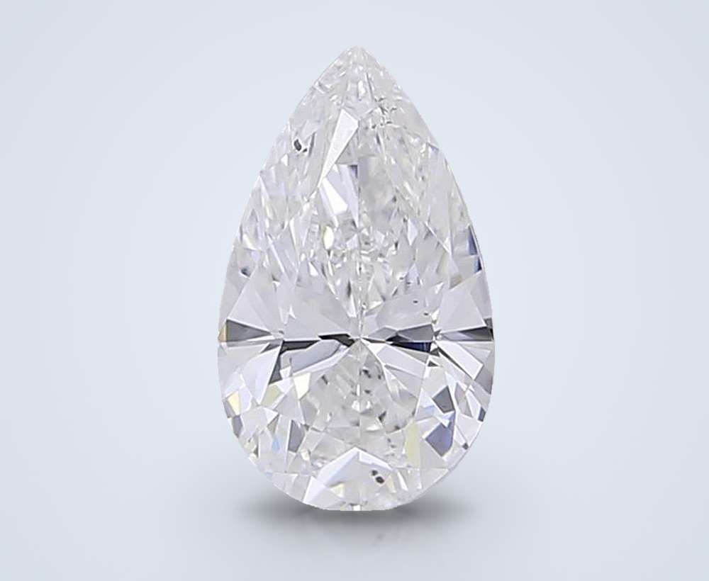 0.60 Carat Pear Lab Diamond