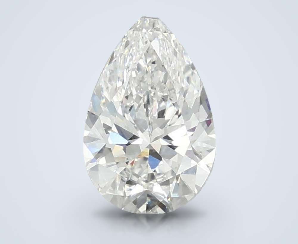 1.00 Carat Pear Lab Diamond