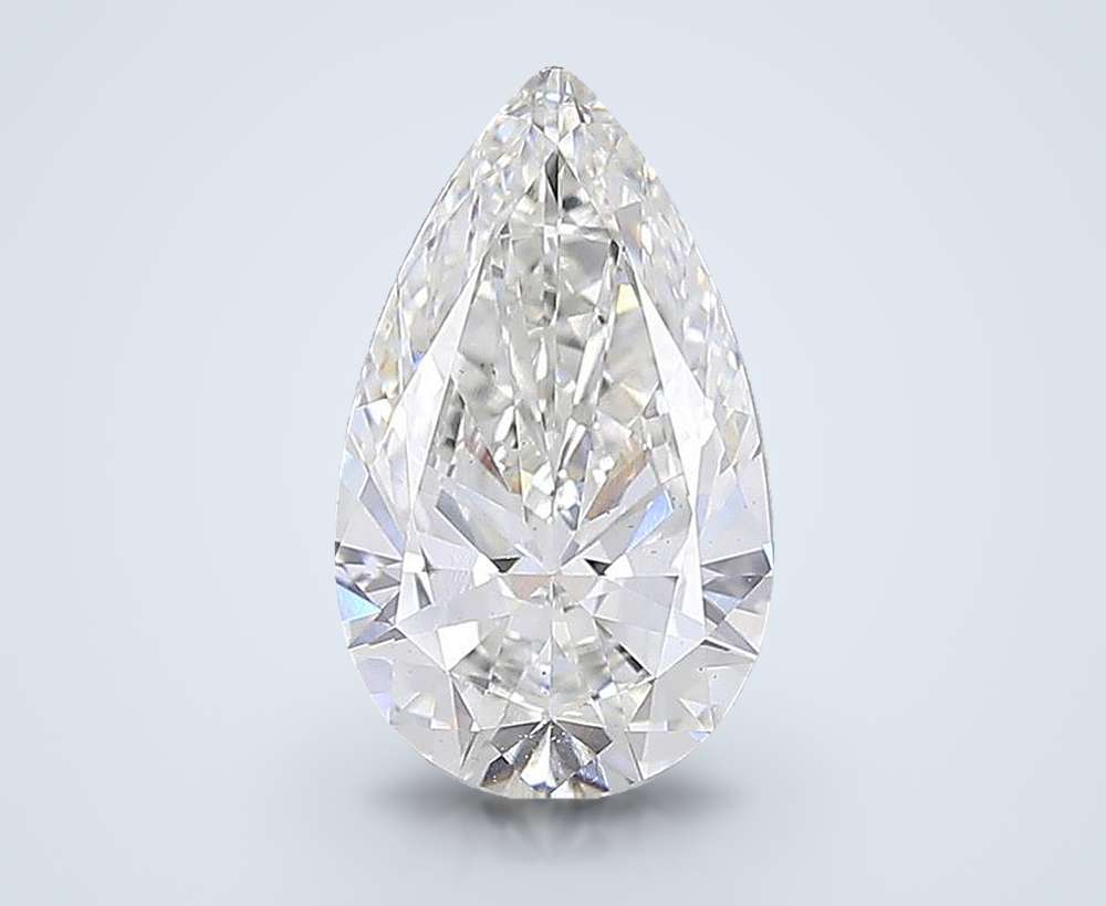 2.50 Carat Pear Lab Diamond