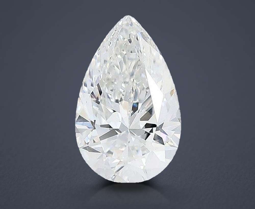 1.53 Carat Pear Lab Diamond