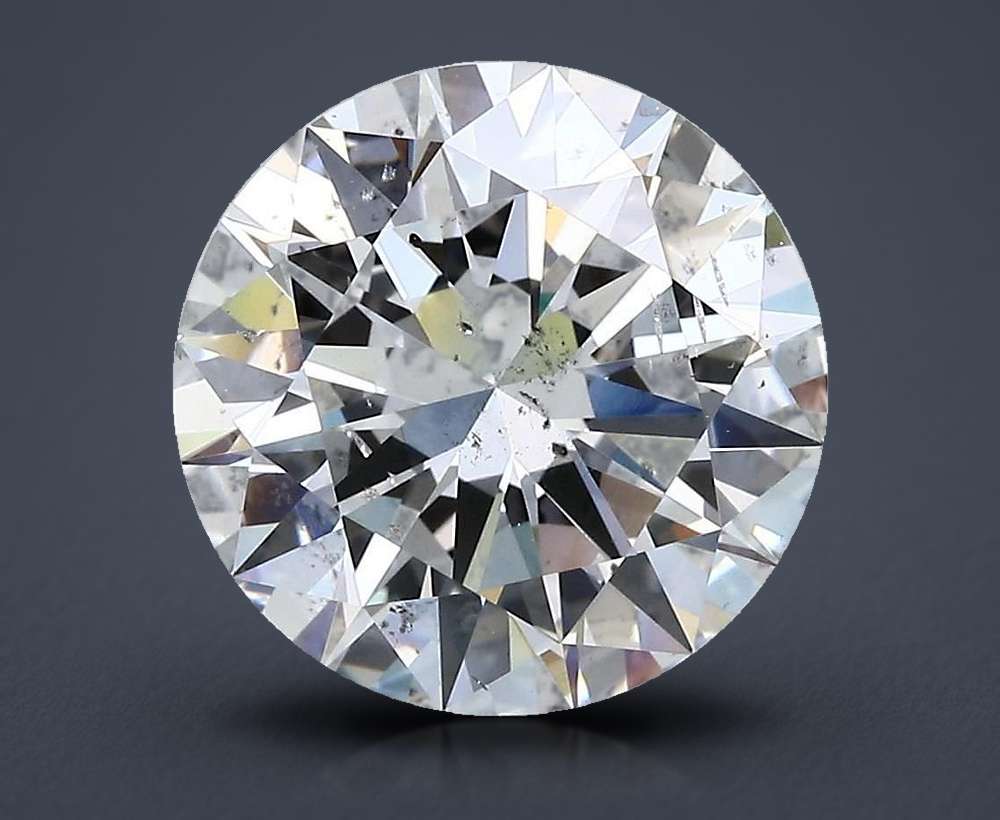 3.73 Carat Round Natural Diamond