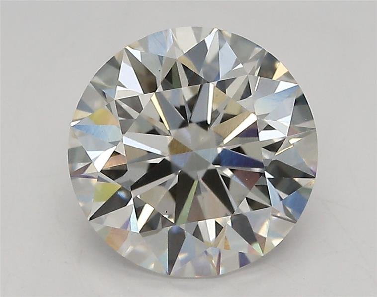 2.53ct F VS1 Rare Carat Ideal Cut Round Lab Grown Diamond