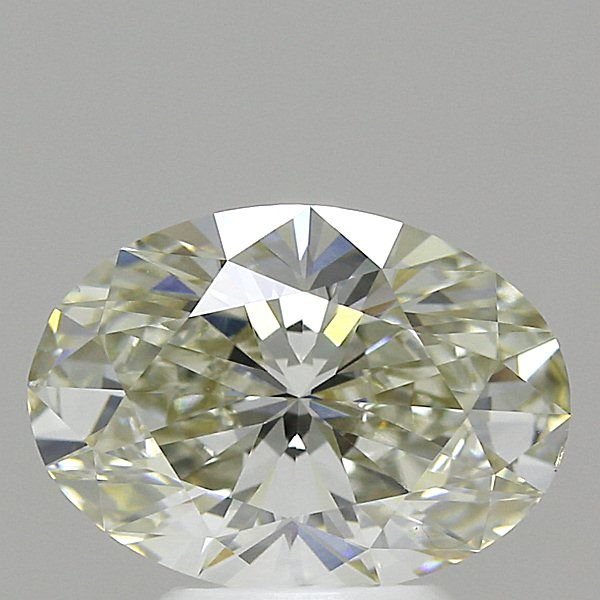 2.52ct J VS1 Rare Carat Ideal Cut Oval Lab Grown Diamond