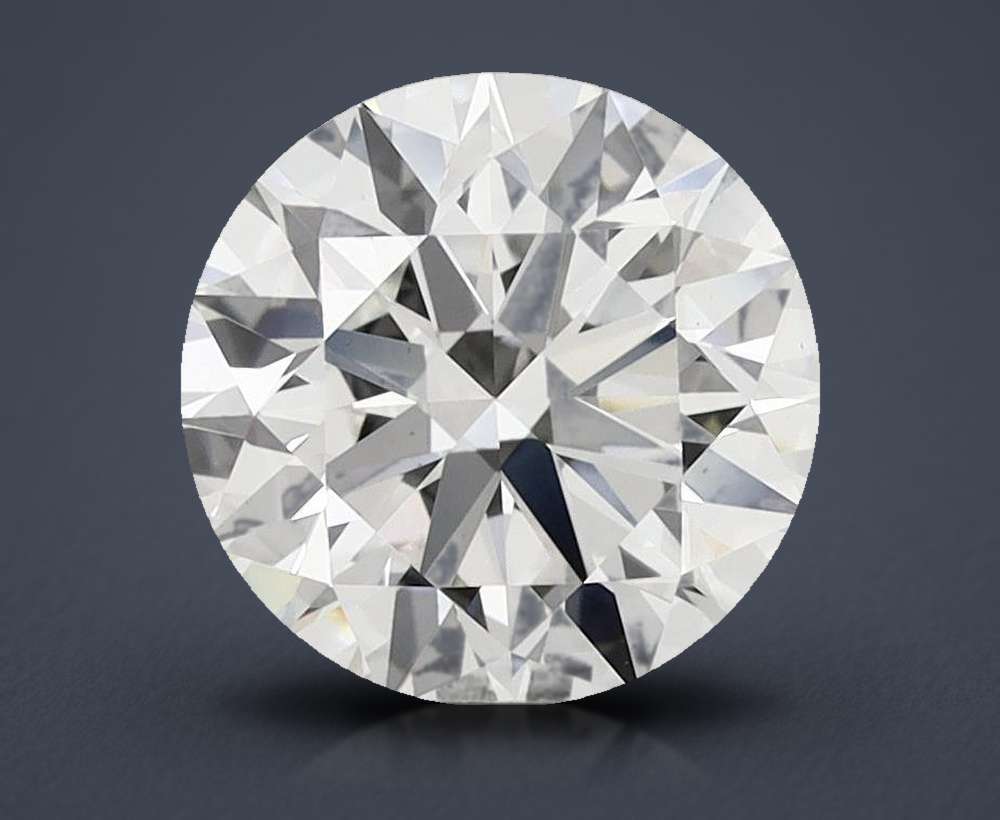 3.80 Carat Round Lab Diamond