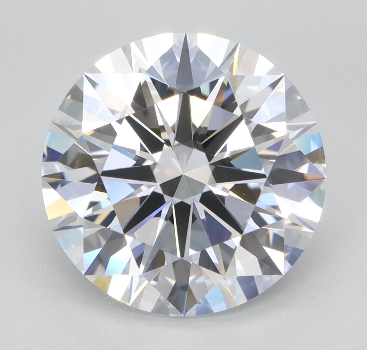 4.44ct E VS1 Rare Carat Ideal Cut Round Lab Grown Diamond