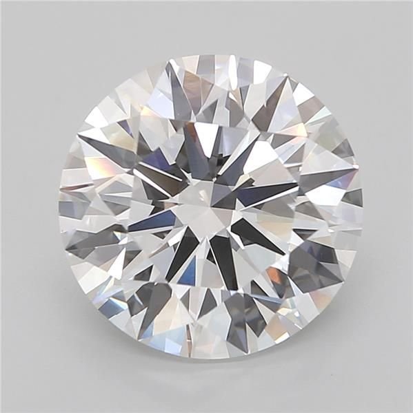 7.03ct E VVS2 Rare Carat Ideal Cut Round Lab Grown Diamond