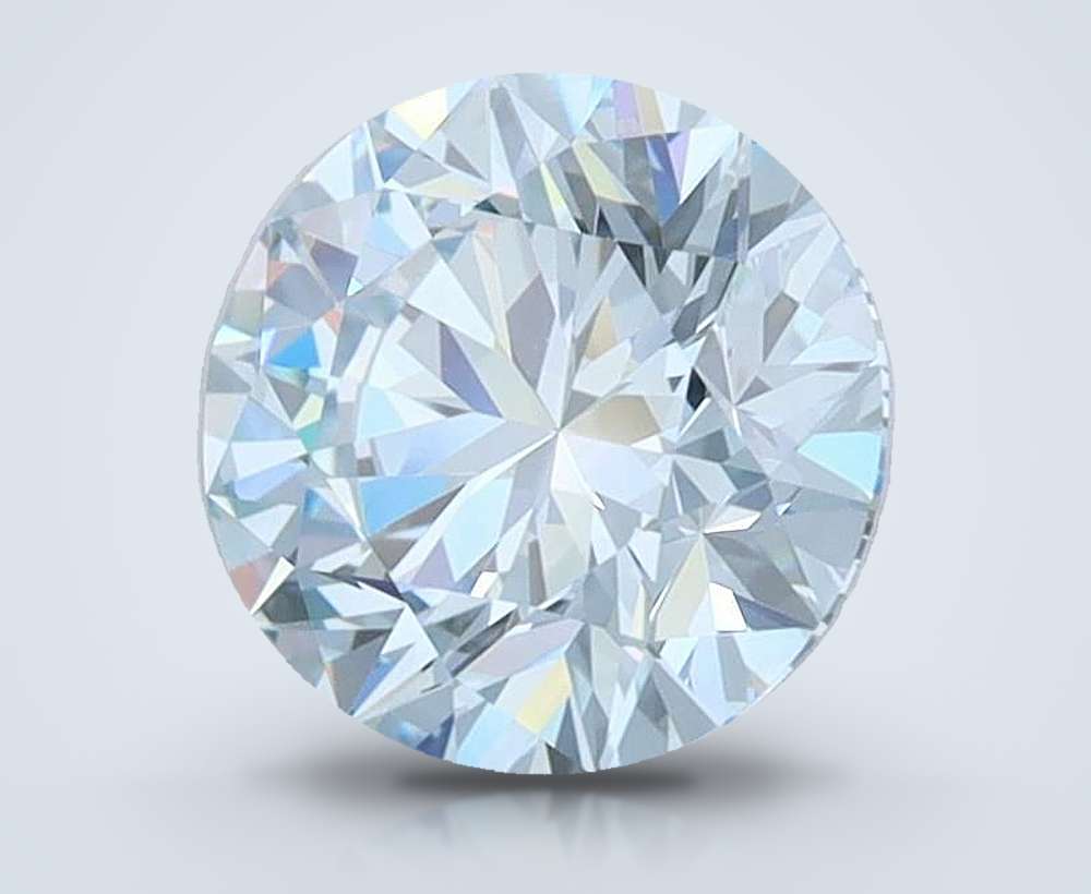 1.63 Ct. Fancy Intense Blue Round Lab Diamond
