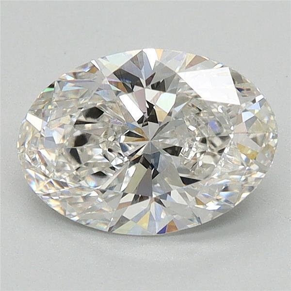 1.12ct G VVS2 Rare Carat Ideal Cut Oval Lab Grown Diamond