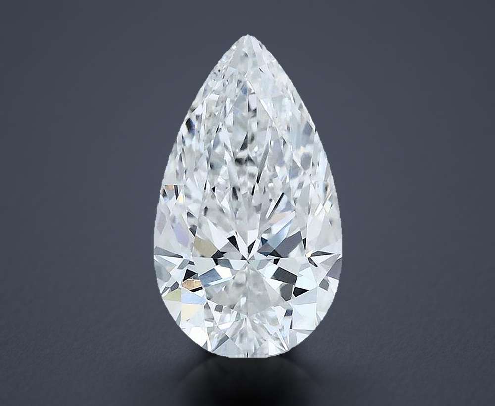 2.33 Carat Pear Lab Diamond