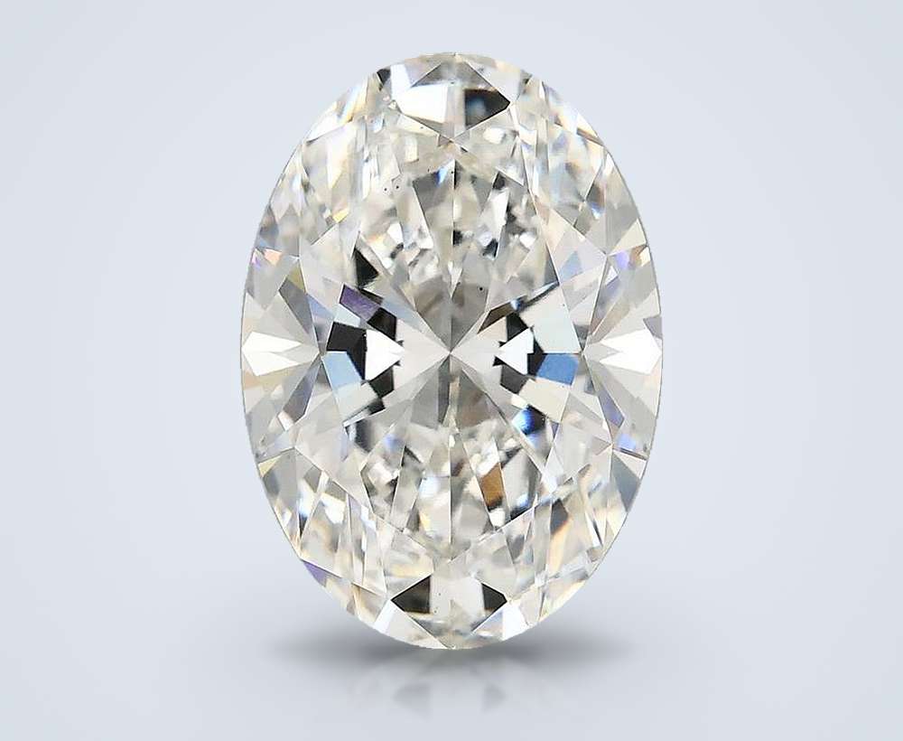 4.80 Carat Oval Lab Diamond