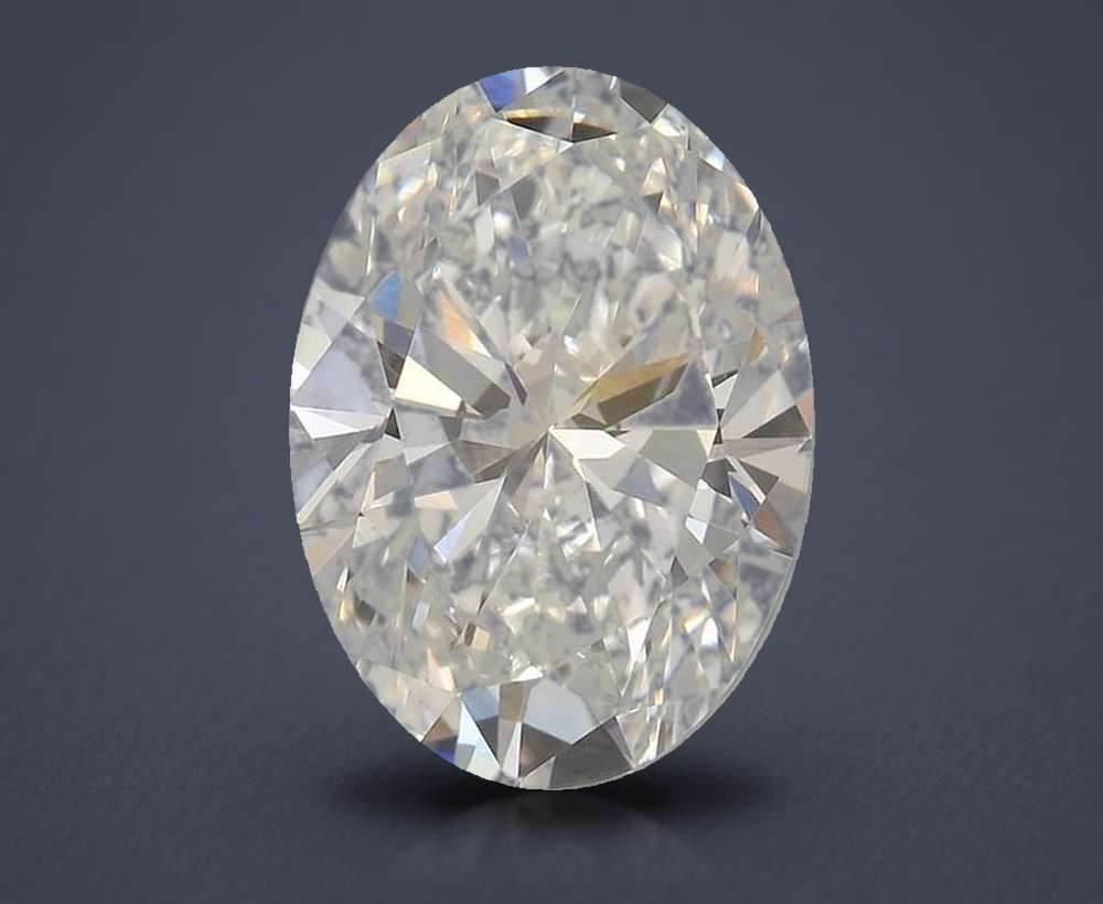 3.58 Carat Oval Lab Diamond